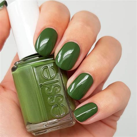 khaki green nail polish